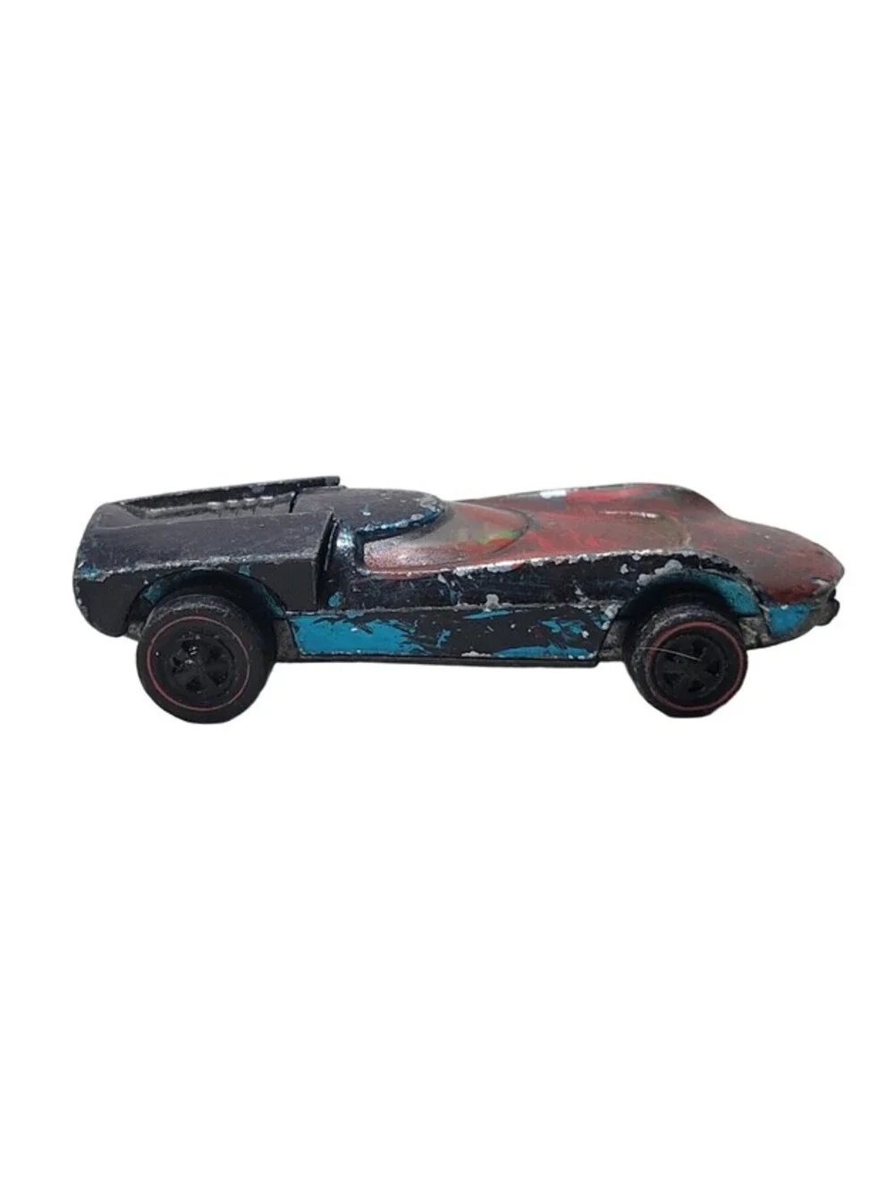 Hot Wheels Vintage Redline Turbofire Blue 1968 Mattel USA